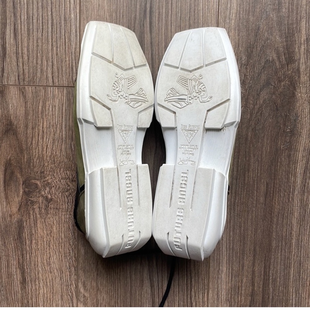 John Fluevog Future Angels Green Baldwin Derby Shoes | M7 - Picture 7 of 12
